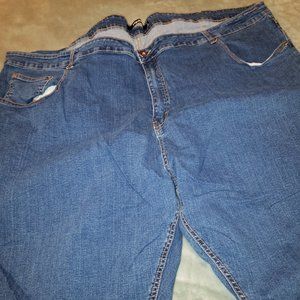 58 X 31 Mens BigDude Blue Jeans. Relaxed Fit and in Excellent Condition